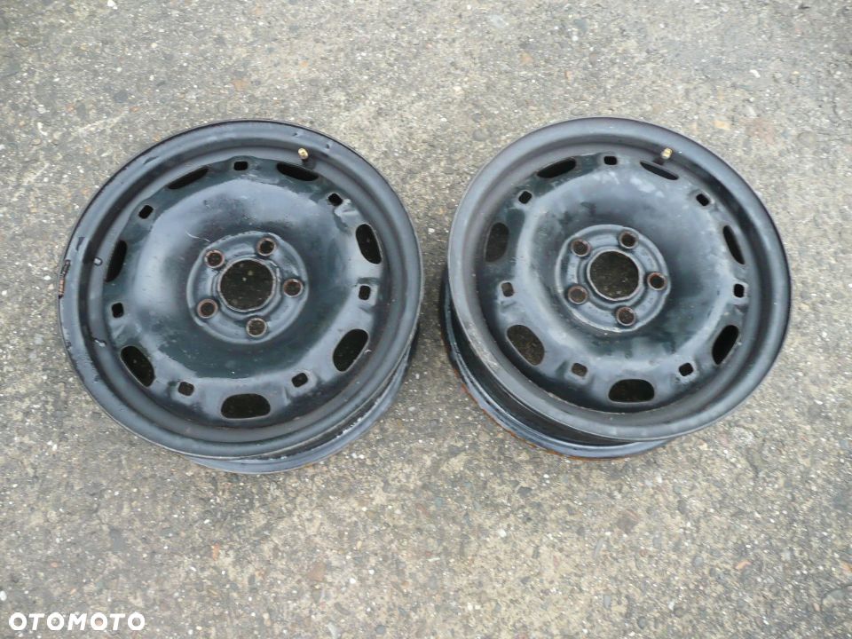 14” - Felgi  5x100 , r14 cali -  Volkswagen VW Polo Cross , Fox , New Beetle , Bora , Golf IV - SKODA Fabia , Roomster , Octavia I , Praktik , Rapid - SEAT Ibiza , Leon , Cordoba , Toledo , Rapid - AUDI  A2 A3 -  Stalowe Koło Dojazdowe Rezerwowe Zapasowe Dojazdówka Zapasówka Rezerwa - 13