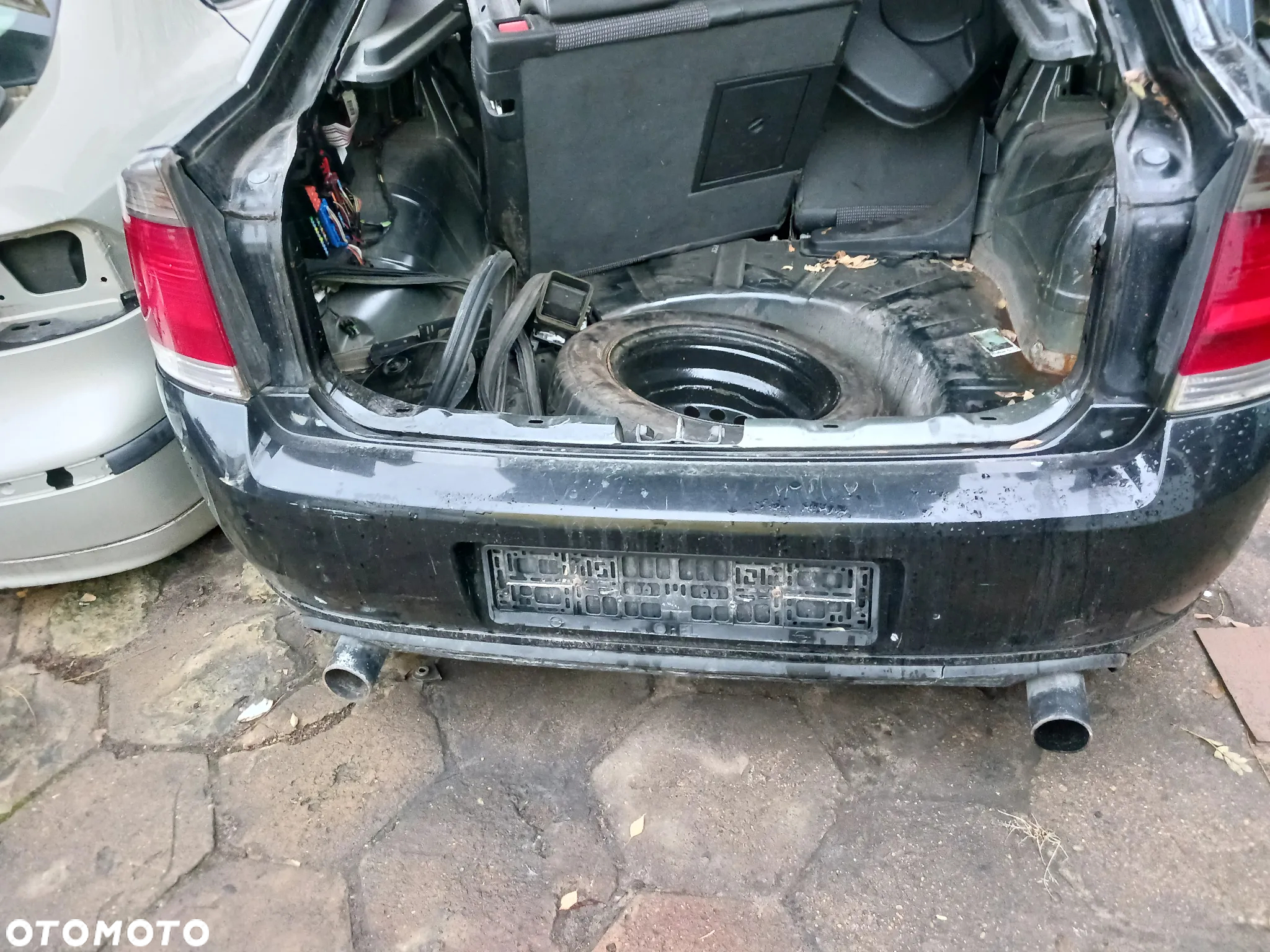 Zderzak tył dokładka dyfuzor Vectra C Sedan GTS 2,0T Z20R dokładka zderzaka - 4