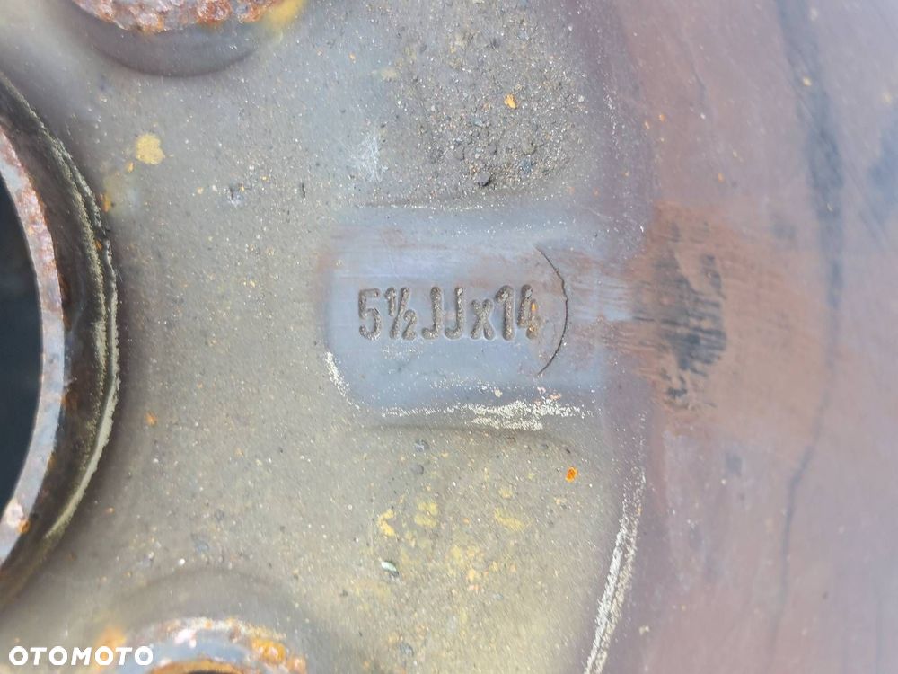 FELGI STALOWE 4 SZT 4x100 5,5Jx14 FI54,1 MAZDA 323F - 7