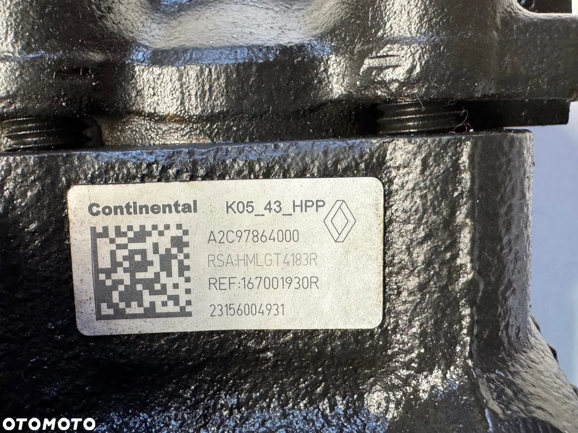 Układ wtryskowy Pompa CR 167001930R Wtryskiwacze 166009567R Listwa CR 175216439R Master Movano 2023r BiTurbo 2,3 M9T 726 Przebieg 46tyś km - 4