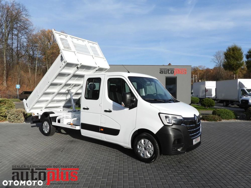 Renault MASTER WYWROTKA PODWÓJNA KABINA DOKA 6 MIEJSC TEMPOMAT LEDY KLIMATYZACJA  145KM - 2