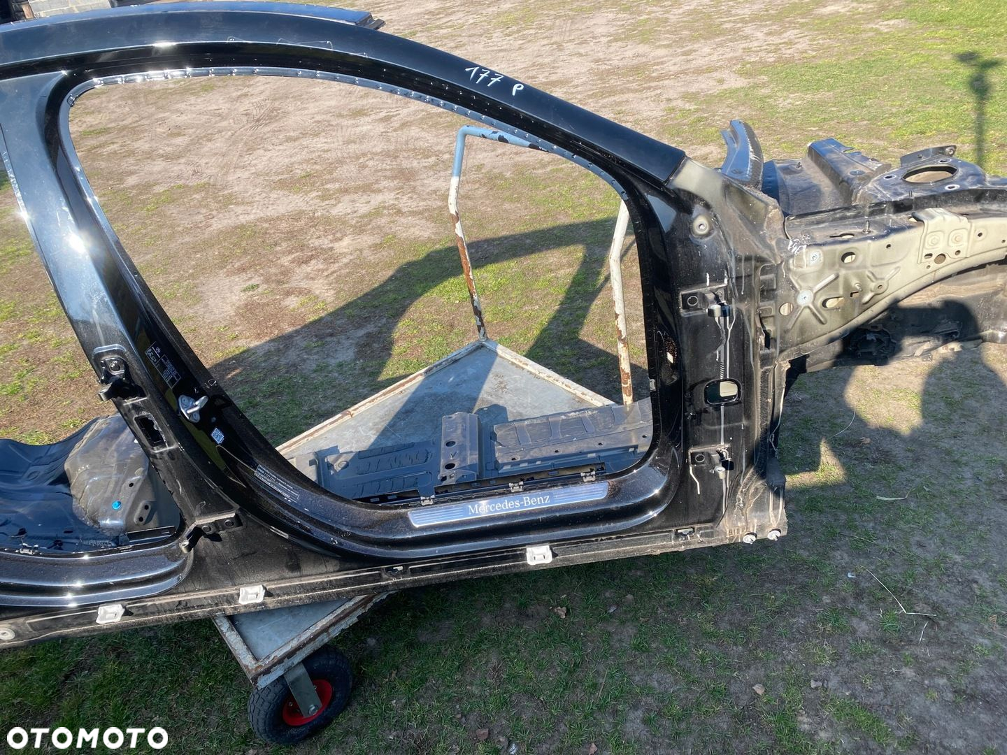 mercedes A 177 cwiartka tylna przednia prog prawy kolr 191 - 3