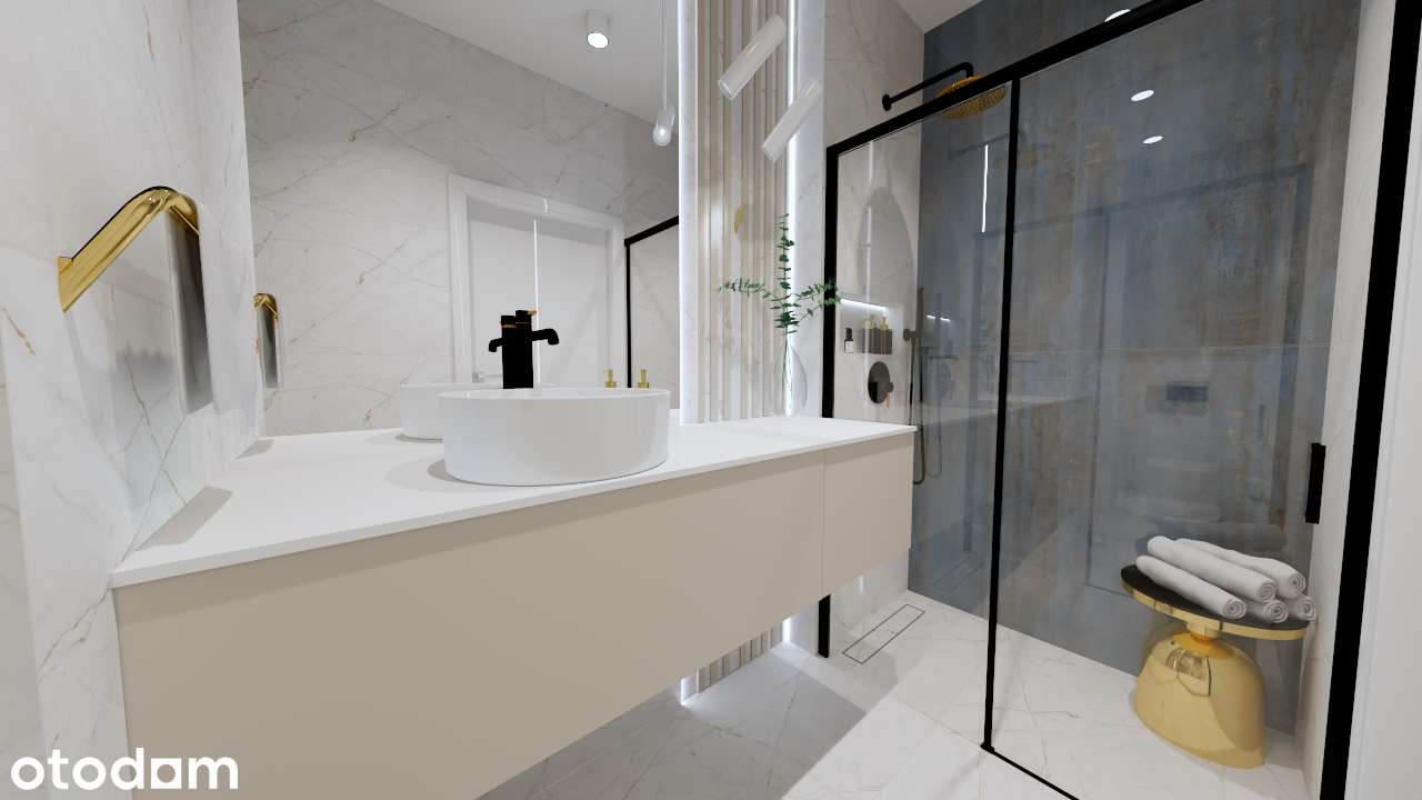 2-pokojowe mieszkanie 46m2 + balkon Bezpośrednio