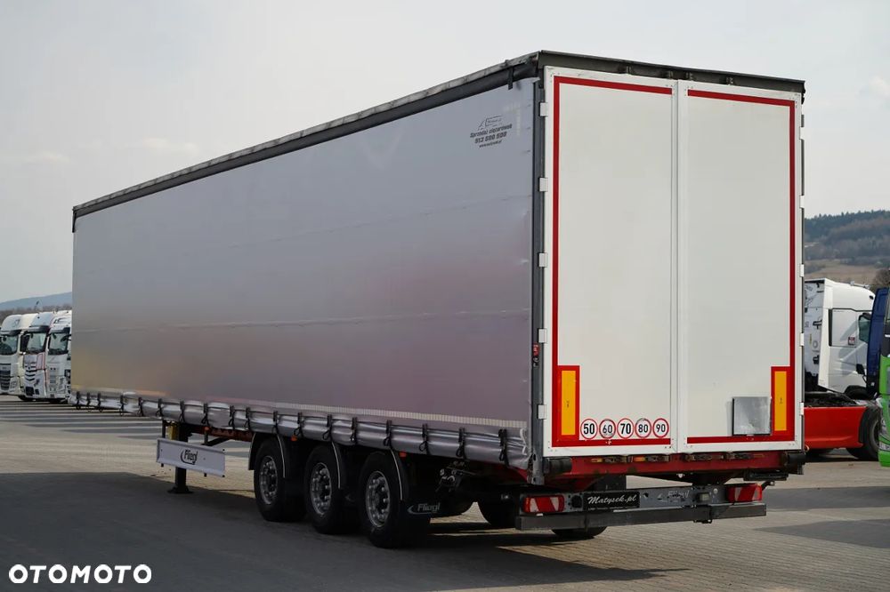 Fliegl FIRANKA MEGA / MULDA DO STALI - 7 M / DACH PODNOSZONY / LOW DECK - 6