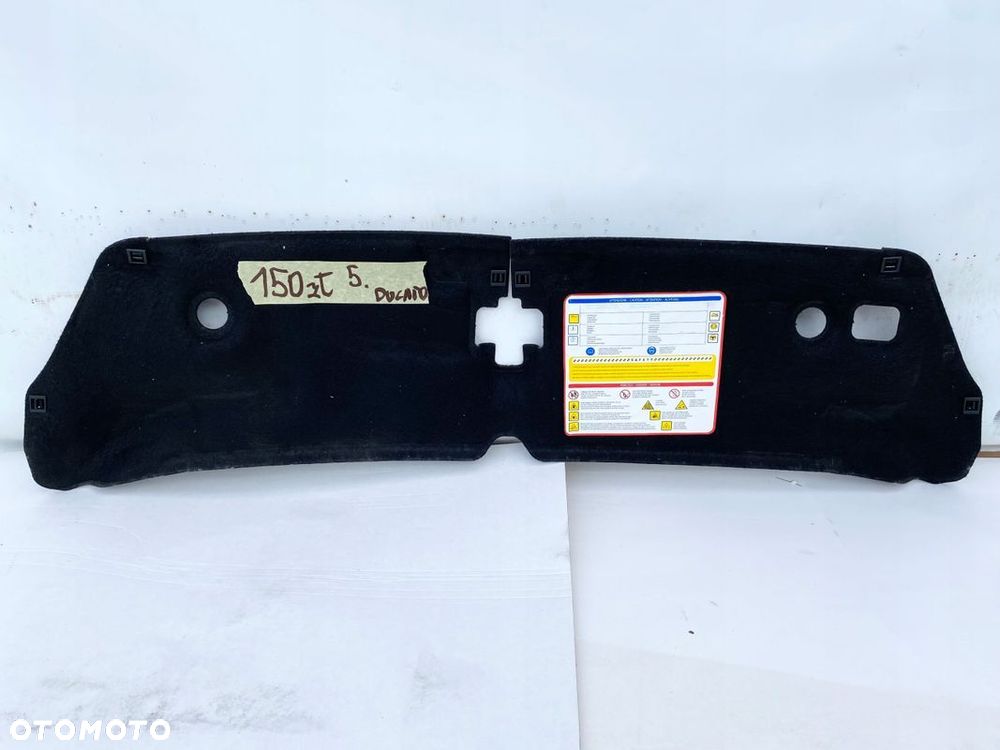 DUCATO BOXER JUMPER LIFT 14- WYGŁUSZENIE MASKI ORYGINALNE - 1