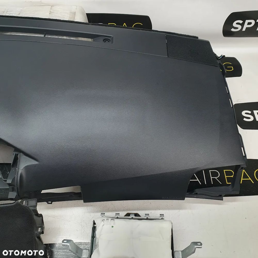 TOYOTA VERSO DESKA ROZDZIELCZA KONSOLA KOKPIT PULPIT PODUSZKI AIRBAG AIR BAG PASY KIT SET - 4