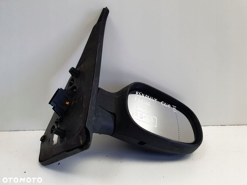 LUSTERKO PRAWE Renault Clio II 98-12r _ PASAŻERA 5 Pin kabli Anglik - 2