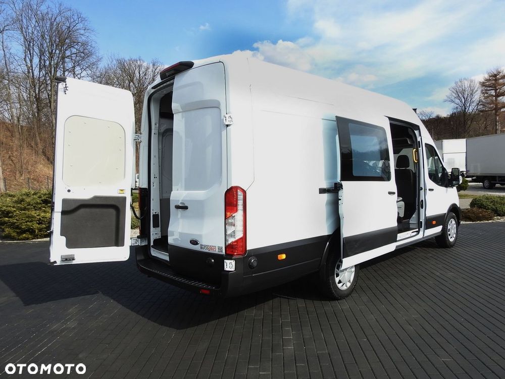 Ford TRANSIT  FURGON BRYGADÓWKA  6 MIEJSC TEMPOMAT LEDY KLIMATYZACJA  180KM - 4