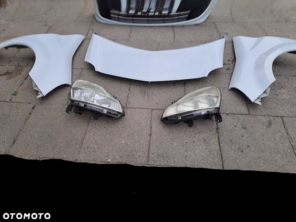 Renault Modus Lift 2008-2013r. zderzak przedni kompletny kod lakieru OV369 inne - 3