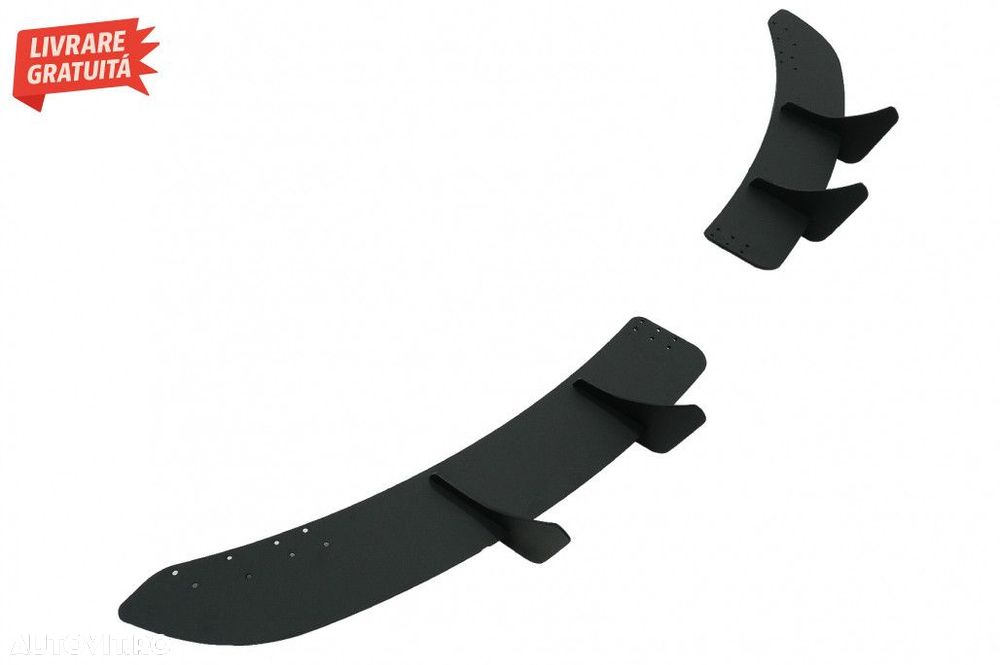Extensie Difuzor Bara Spate VW Golf VI 6 R20 (2008-2013) Negru - 6