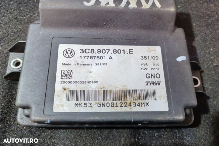 Calculator frana mana 3C8907801E 3C8907801E Volkswagen VW Passat B6 [ - 3