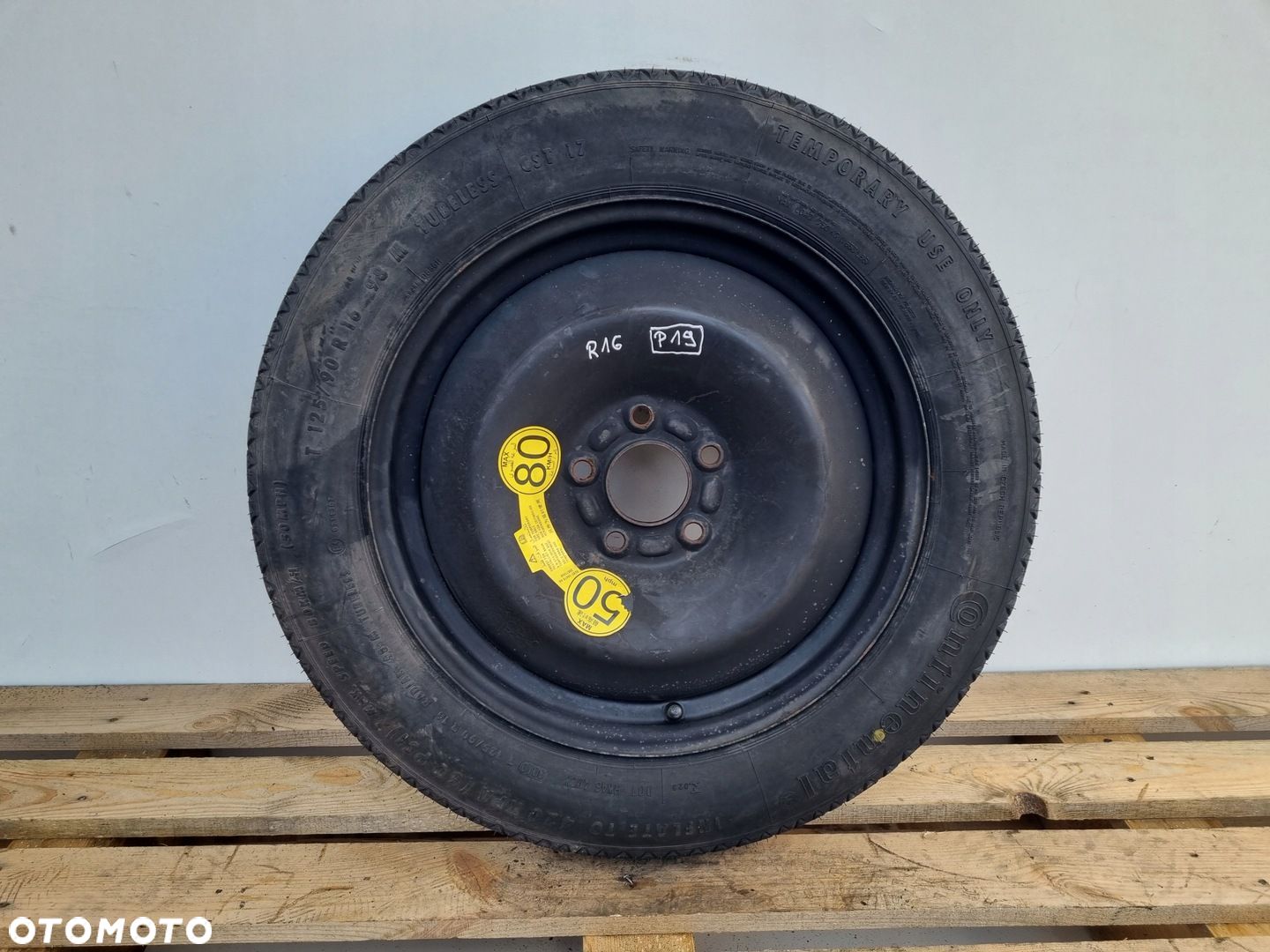 Ford C-Max Focus Mk2 II KOŁO DOJAZDOWE dojazdówka 125/85 R16 5x108 1S71MH - 1