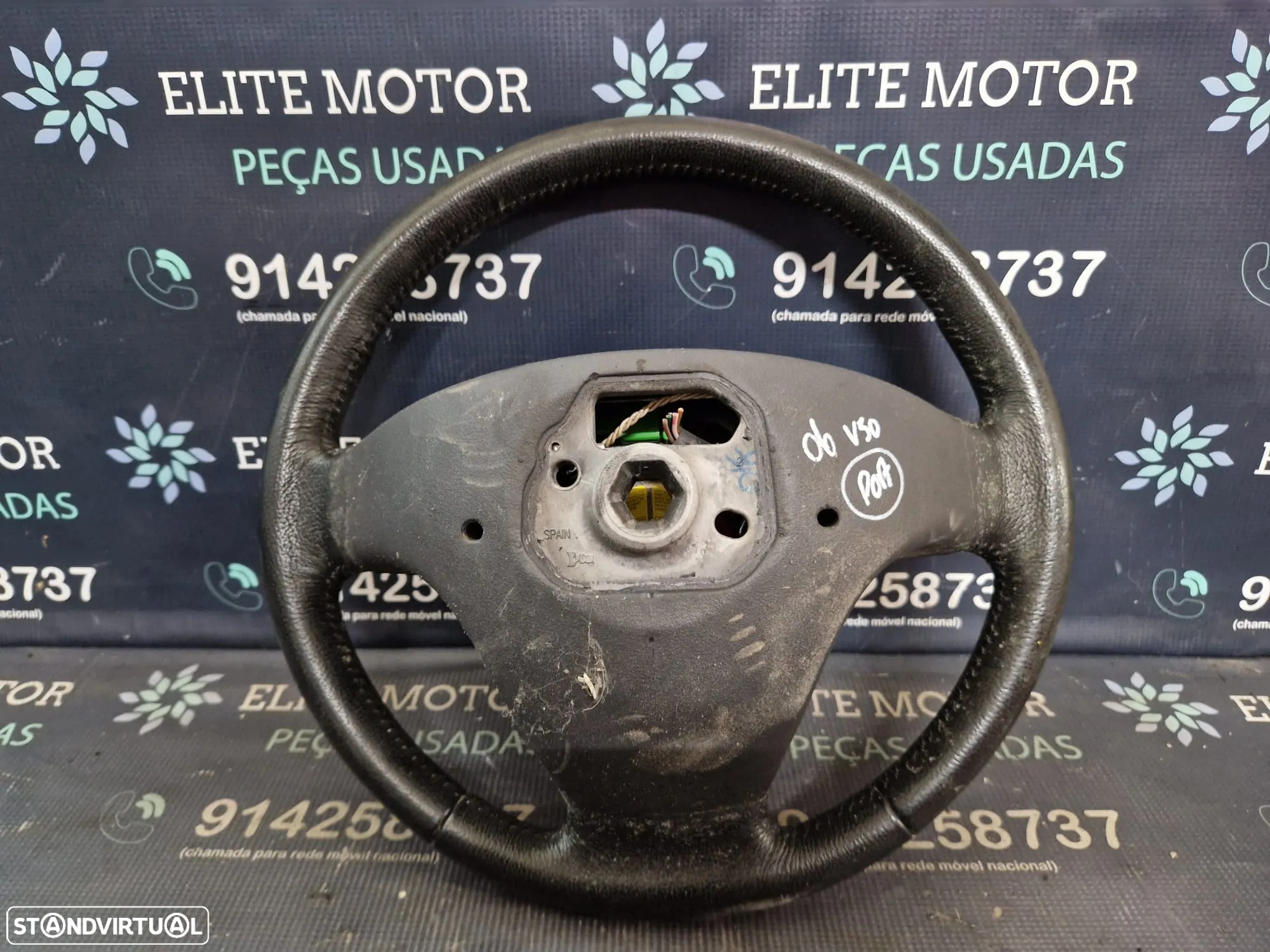 Volante usado pele com airbag VOLVO C70 C30 S40 V50 - 5