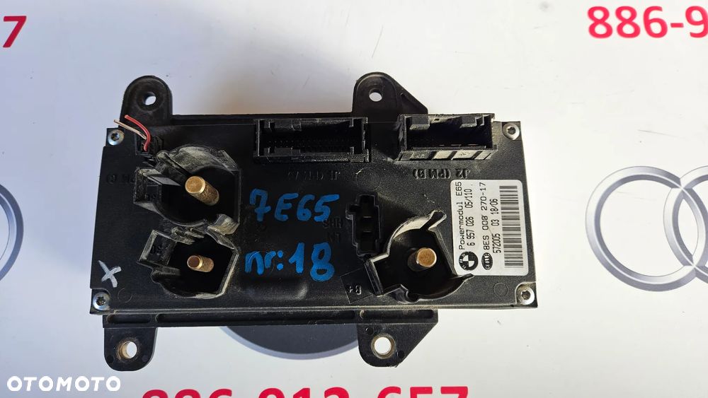 BMW 7 E65 E66  Moduł mocy Sterownik Power Modul 6957026 - 3