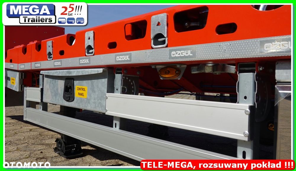 Inny 21,5 m dł. naczepa teleskopowa Full ADR EX3, UNIWERSALNA !!! - 32