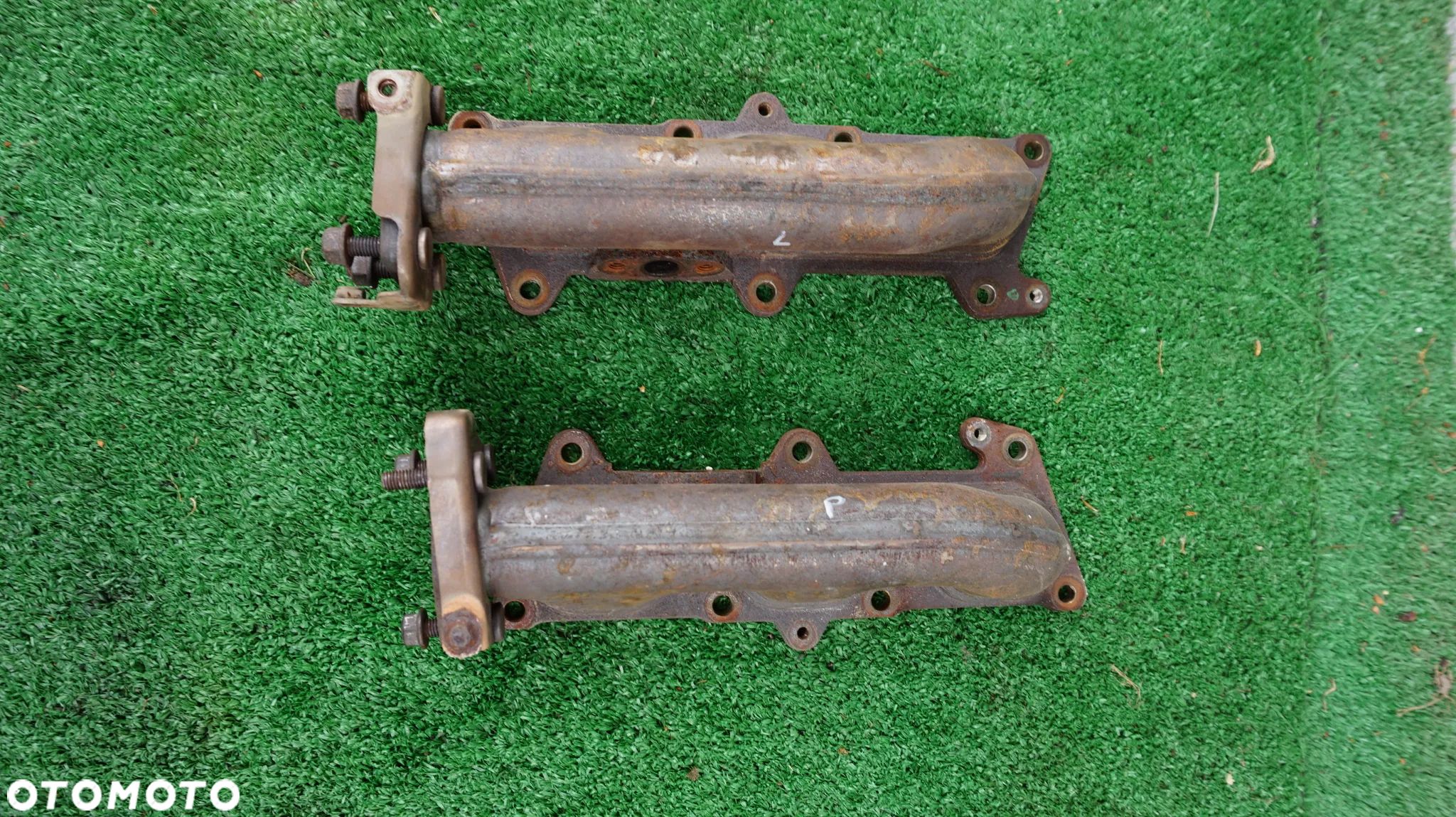 Saab 9-3 Vectra Signum 2.8 V6 turbo B284L kolektor wydechowy lewy prawy - 1