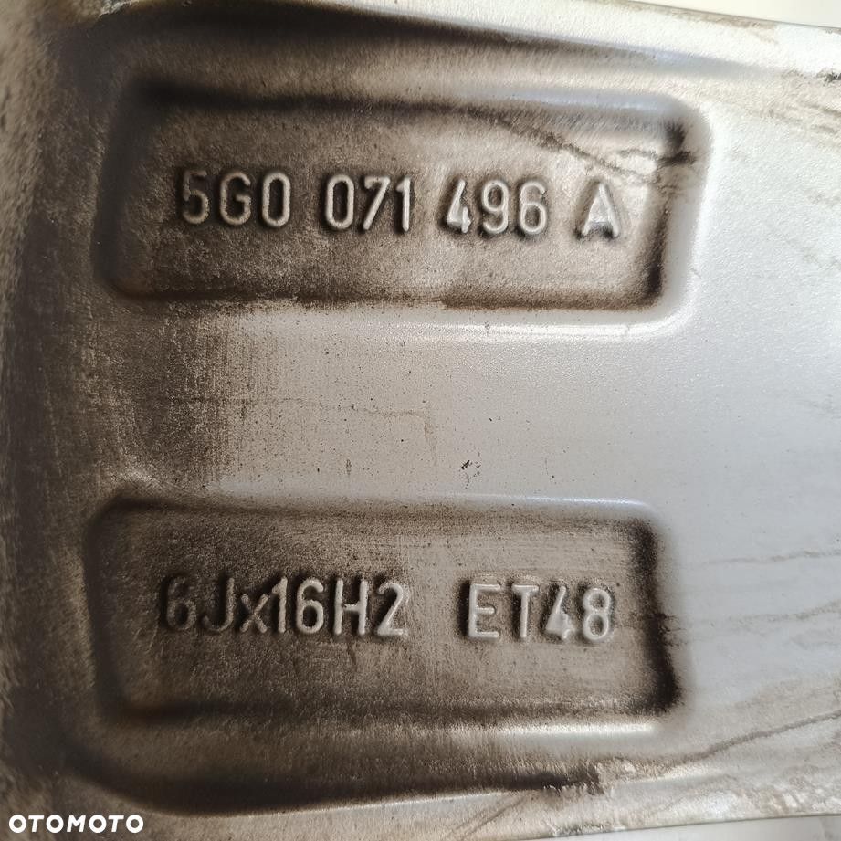 5x112 16 Vw Golf VII Touran Caddy Passat Eos 5G0071496A (F9540) - 8