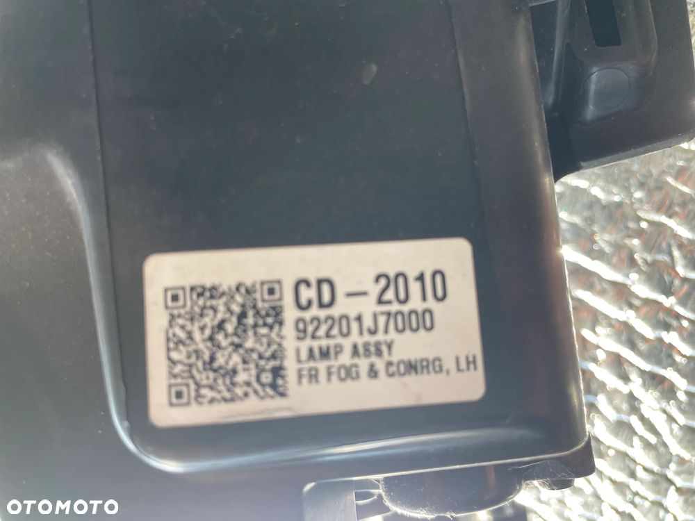Halogen lewy  lampa przeciwmgielna przód Kia Ceed III 92201J7000 oryginał - 3