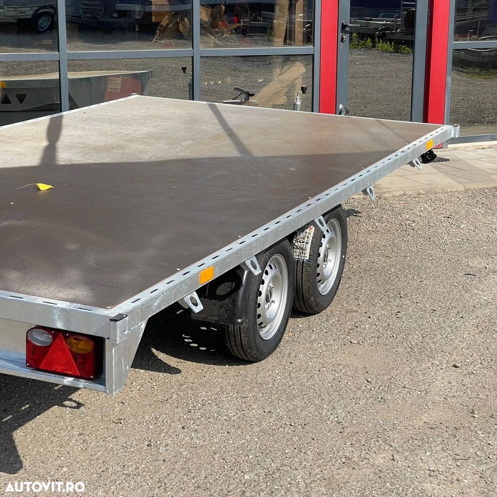 REPO Remorca /Platforma transport auto 4m/2m 750kg - 6