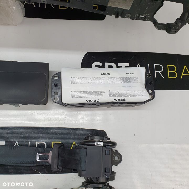 PORSCHE PANAMERA 971 DESKA ROZDZIELCZA KONSOLA KOKPIT PULPIT PODUSZKI AIRBAG AIR BAG PASY KIT SET - 10