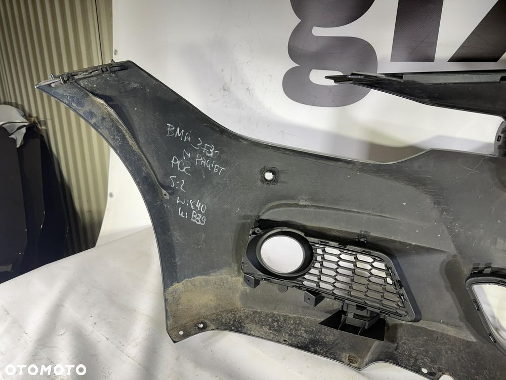 BMW 3 F30 F31 M Pakiet Zderzak Przód Przedni B39 8054128 PDC 2012-2018 - 10