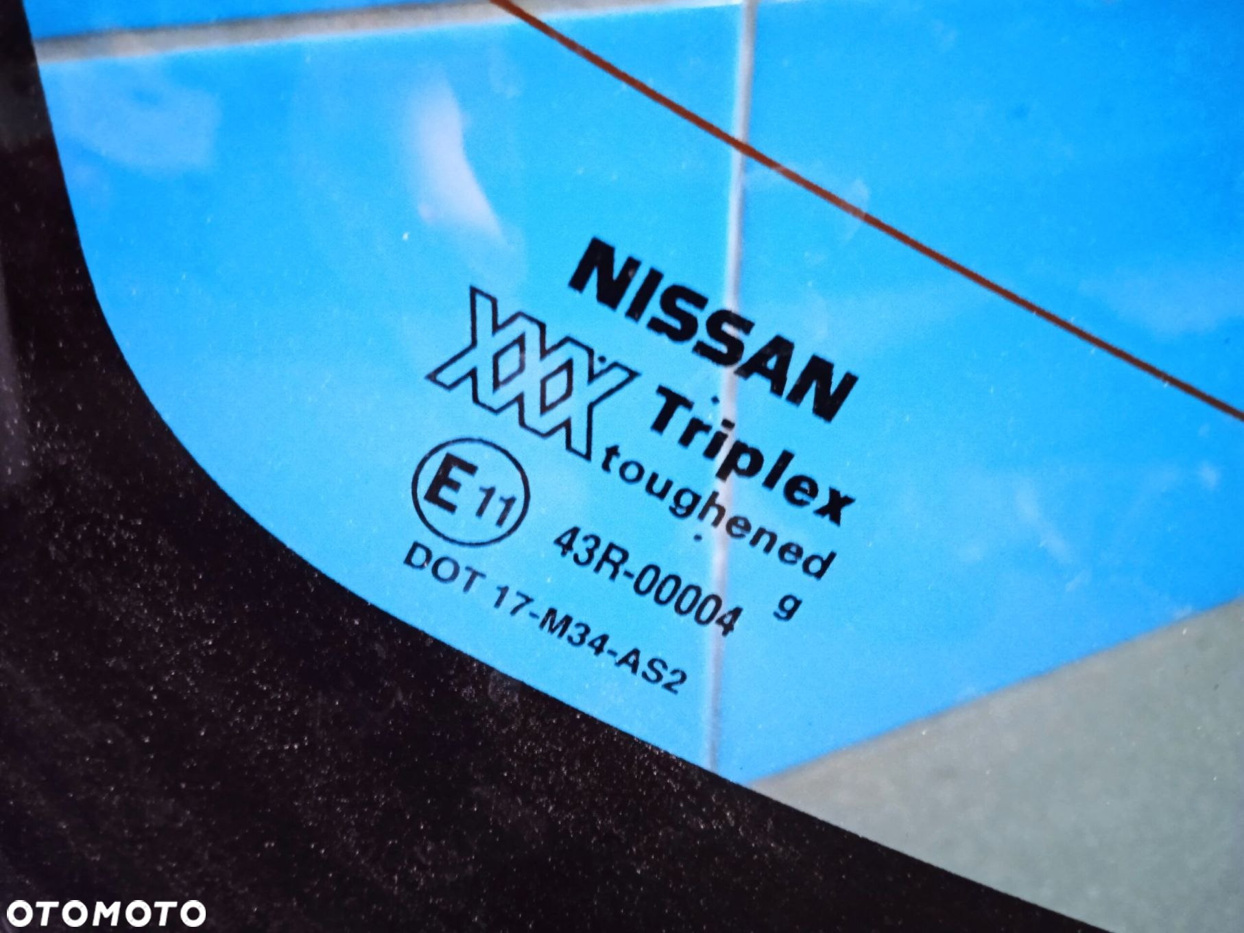 Szyba tylna Nissan Primera Sedan P10 1990-98 - 2