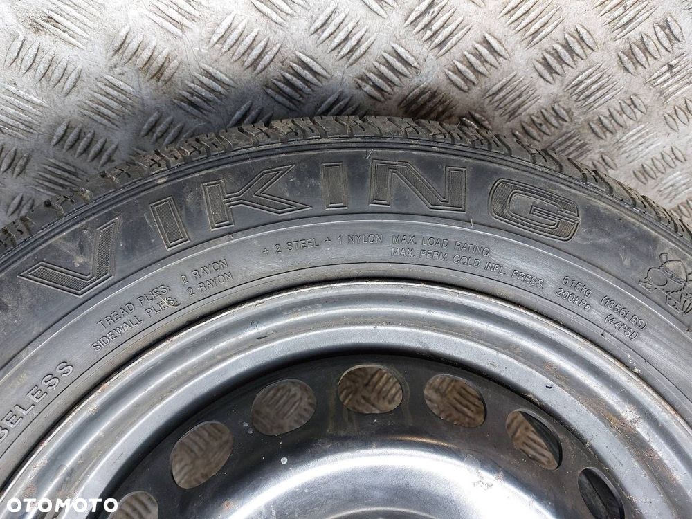 KOŁO FELGA OPONA ZAPAS 5X112 6Jx15 ET45 195/65R15 AUDI VW 8D0601027 - 4