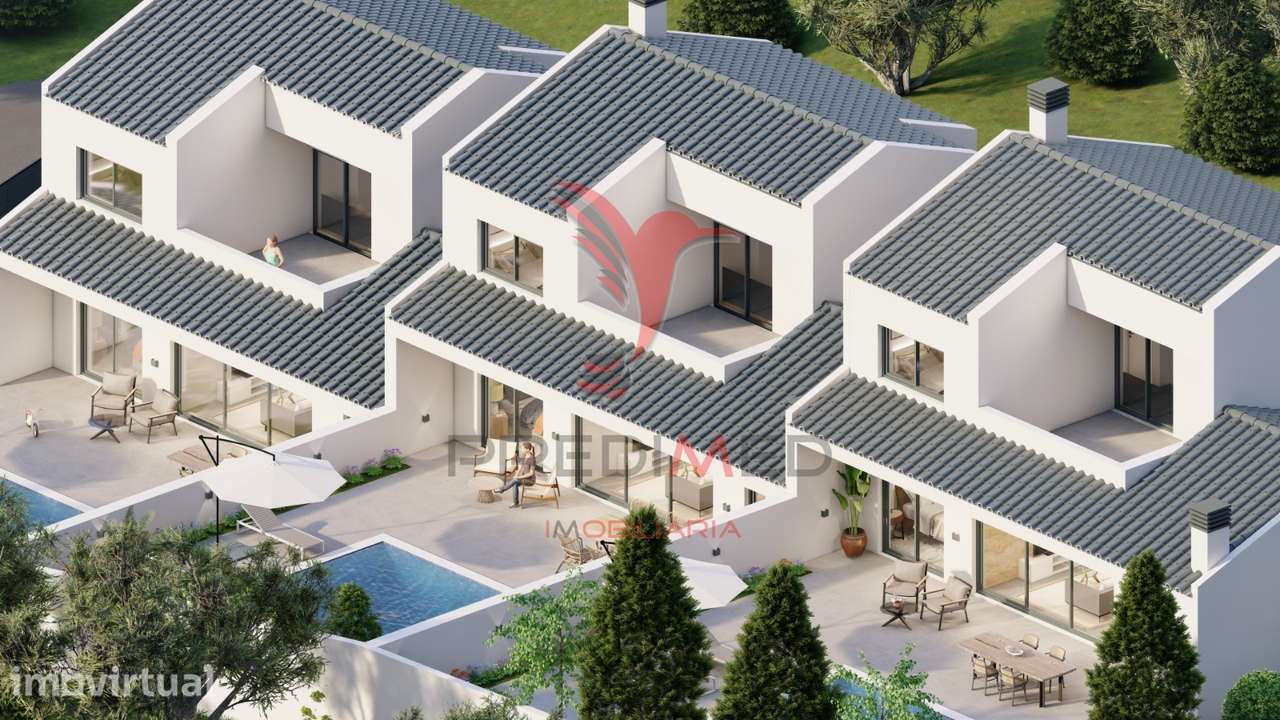 MORADIAS DELUXE T3 COM PISCINA E GARAGEM - PATÃ DE CIMA - Grande imagem: 3/13