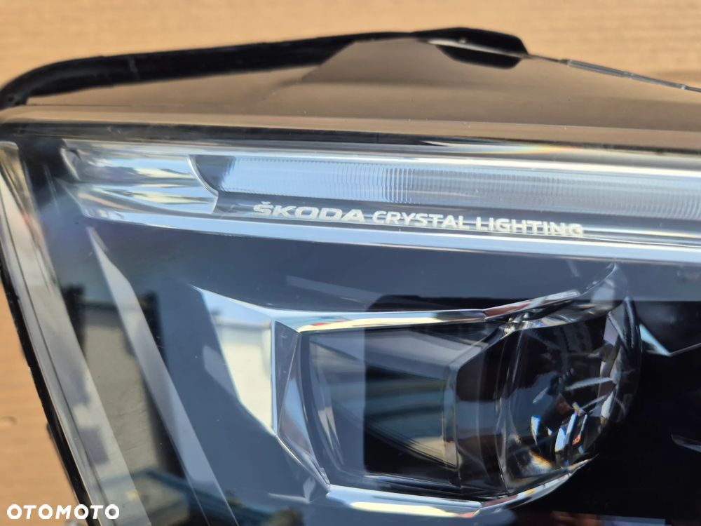 Skoda Scala lampa prawa.Full LED.Soczewka.Crystal Light.Valeo - 4