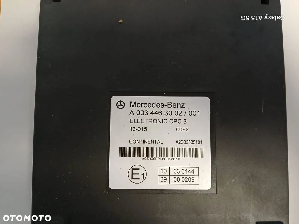 STEROWNIK CPC3 MERCEDES ACTROS MP4 A0034463002 / 001  A 003 446 30 02 / 001 - 1