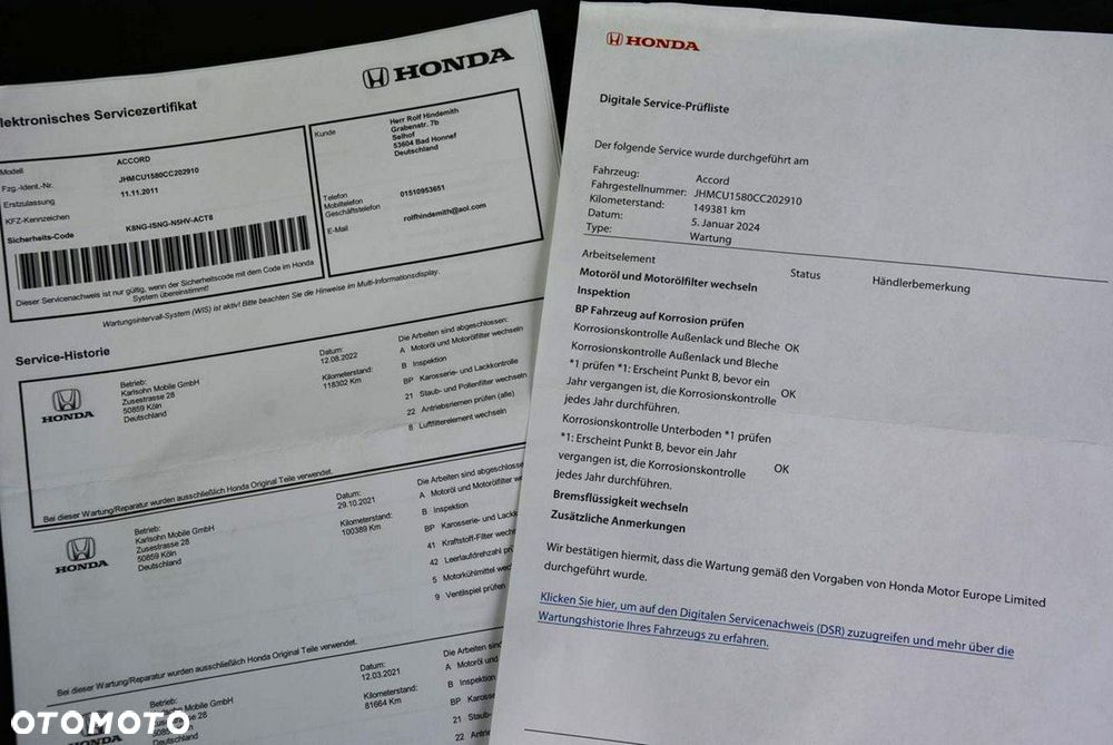 Honda Accord 2.0 Comfort - 31