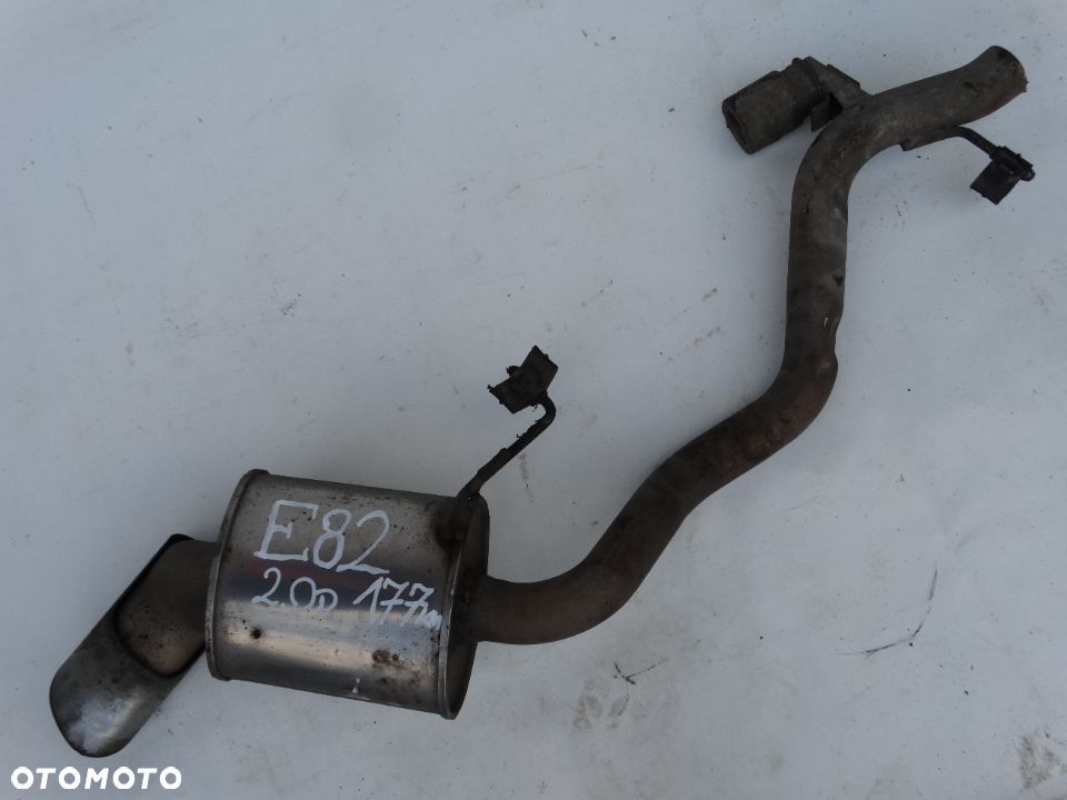 TŁUMIK RURA WYDECH KOŃCOWY BMW E81 E82 E87 E88 2.0D F-VAT - 1