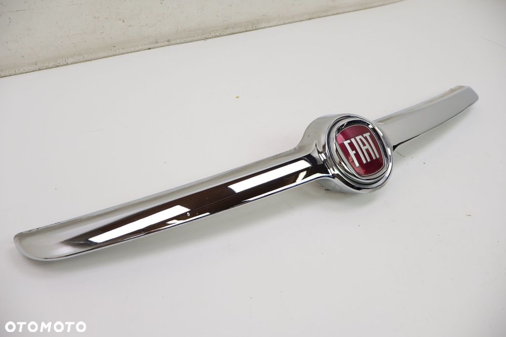 FIAT 500L ATRAPA LISTWA ZDERZAKA PRZÓD CHROM 735525816 - 2