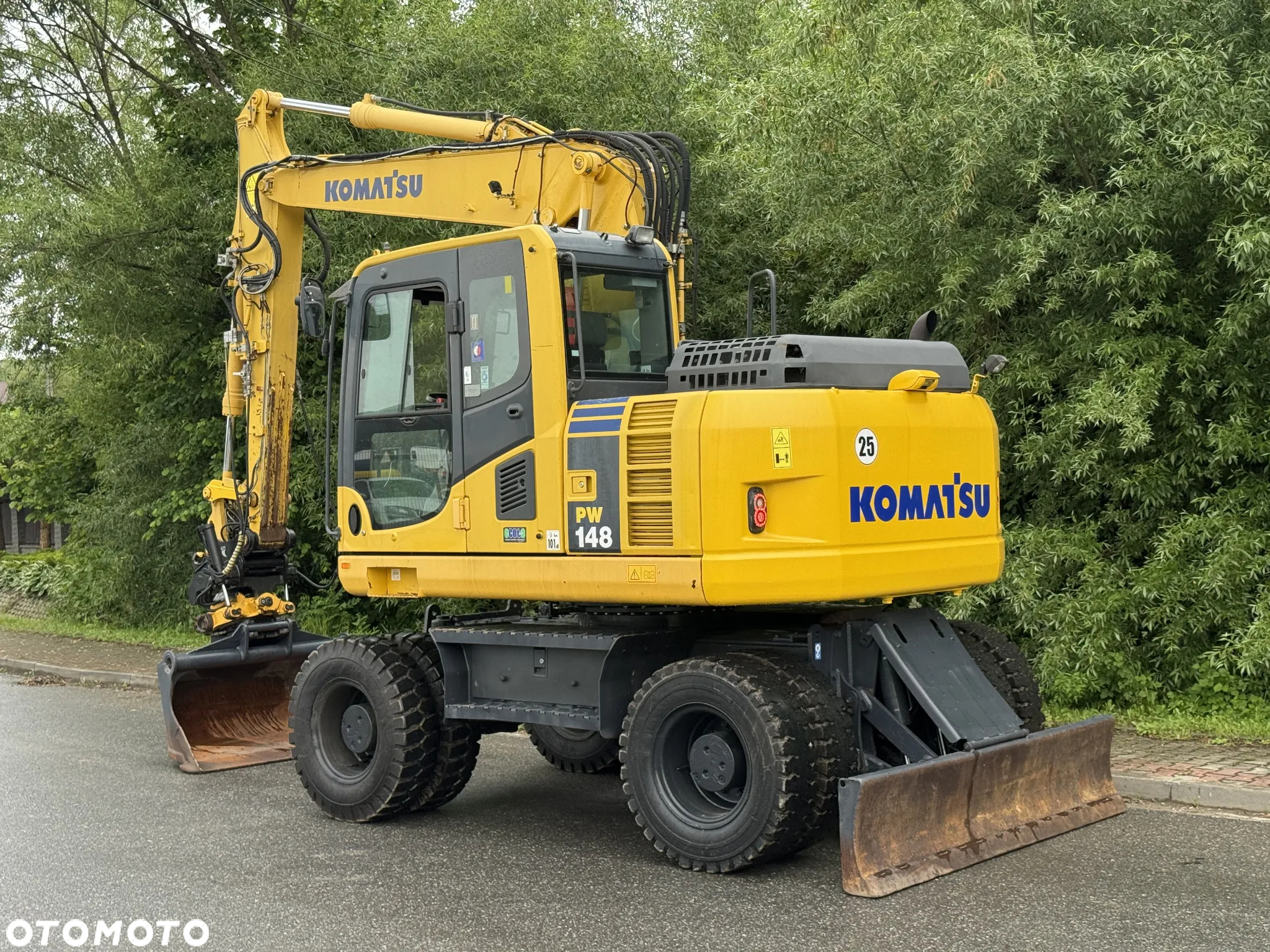 Komatsu * Komatsu PW 148  *ROTOTILT * Sprowadzona * Stan Perfekcyjny * Koparka Kołowa * - 12