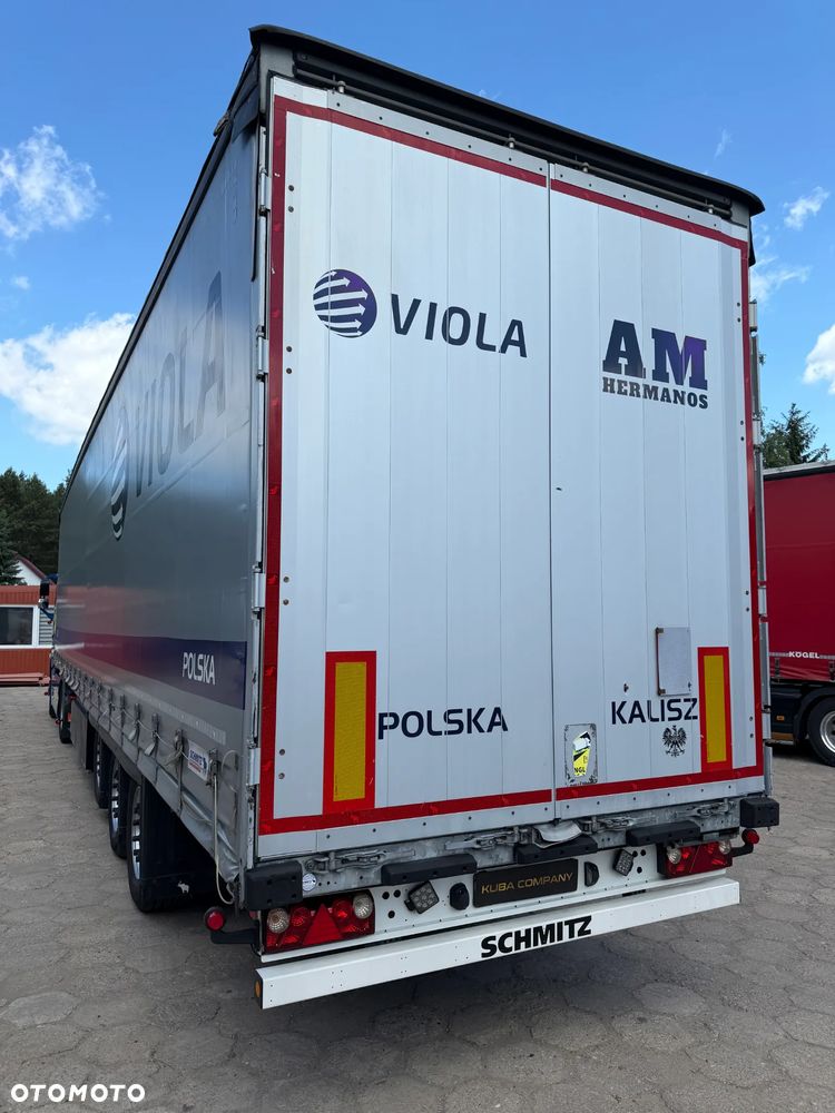 Schmitz Cargobull VARIOS / MEGA i STANDARD / NOWE OPONY DUNLOP / KOSZ PALETOWY / OŚ PODNOSZONA / OSIE SAF / PODNOSZONY DACH / SKRZYNKI Z GAŚNICAMI / PIĘKNY STAN !! - 20