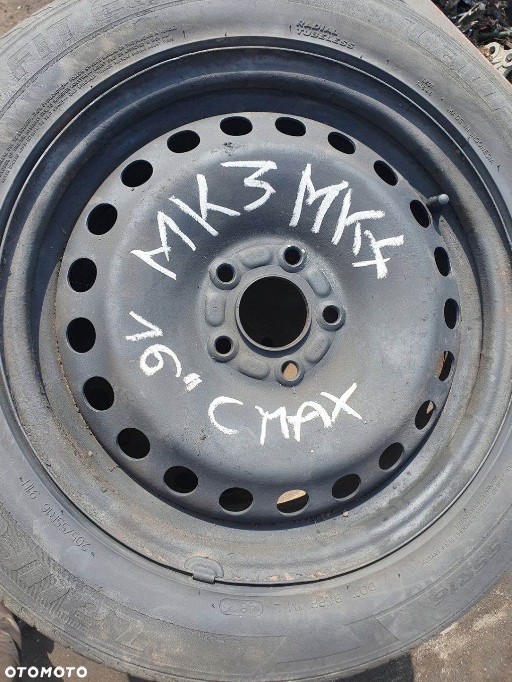 Felga stalowa FORD Mondeo Mk4 6.5" x 16" 5x108 1 SZT - 1