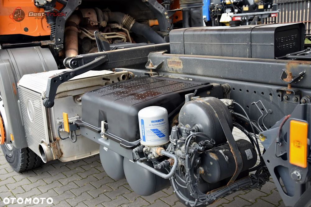 Mercedes-Benz ACTROS 1841 / 4X2 / KIPPER MEILLER S3 / EURO 5  /  DUŻY MOST / RESOR  P+T / - 23