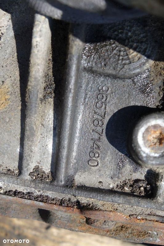 SKRZYNIA BIEGÓW MANUALNA FIAT SCUDO II 2 DIESEL 9657871480 - 9
