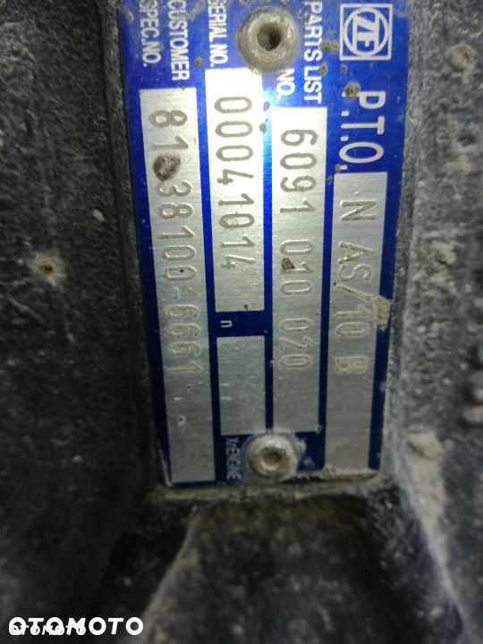 PRZYSTAWKA ZF DO WYWROTU WYDMUCHU N AS/10 B - 2
