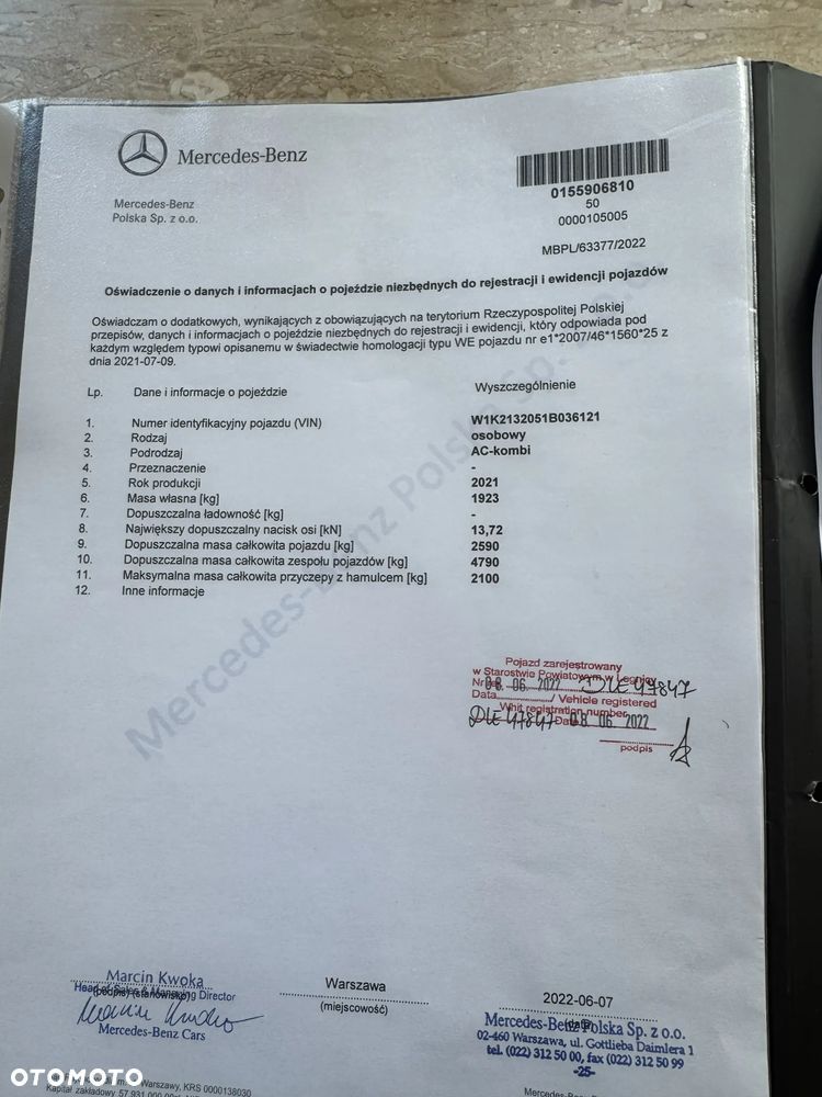 Mercedes-Benz Klasa E 220 d 4-Matic AMG - 35