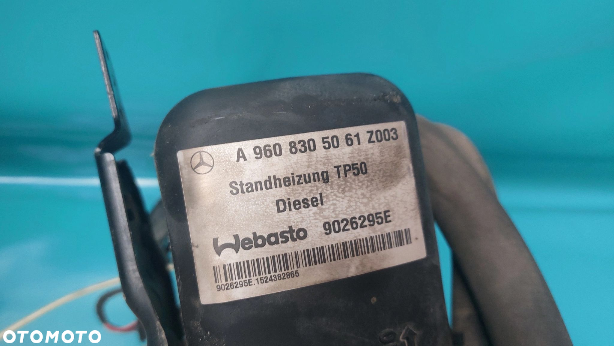 MERCEDES ACTROS MP4 WEBASTO TP50 KOCIOŁEK KOMPLETNE - 2