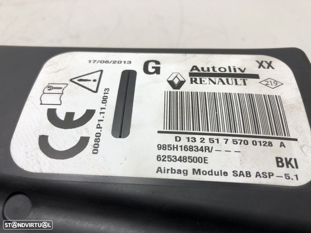 Airbag do banco Frente Esq RENAULT MEGANE IV Hatchback (B9A/M/N_) REF. 985H16834... - 3
