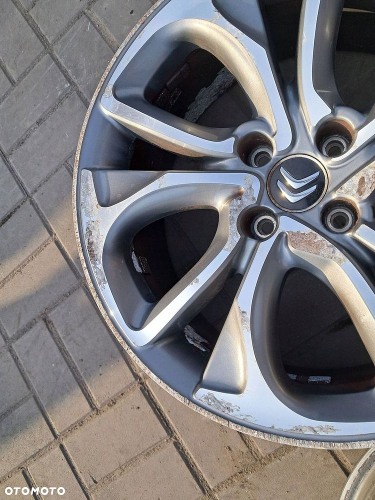 citroen ds4 c4 ii b7 felgi aluminiowe 18" 7,5 et29 4x108 9688904377 - 11