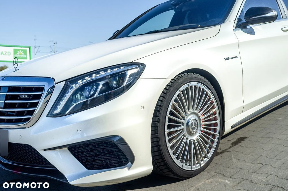 Mercedes-Benz Klasa S 63 AMG L 4Matic AMG Speedshift MCT - 37