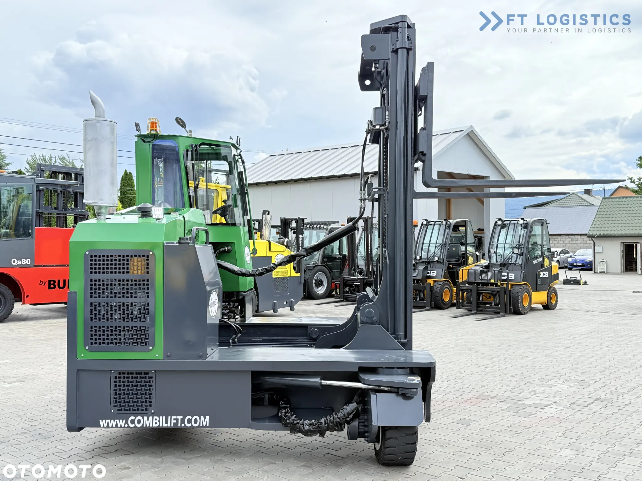Combilift C8000 / GAS / DUPLEX - 4700MM / POZYCJONER / WOLNY SKOK / PEŁNA OGRZEWANA KABINA / JEDYNIE 5141H / STAN - JAK NOWY! - 27
