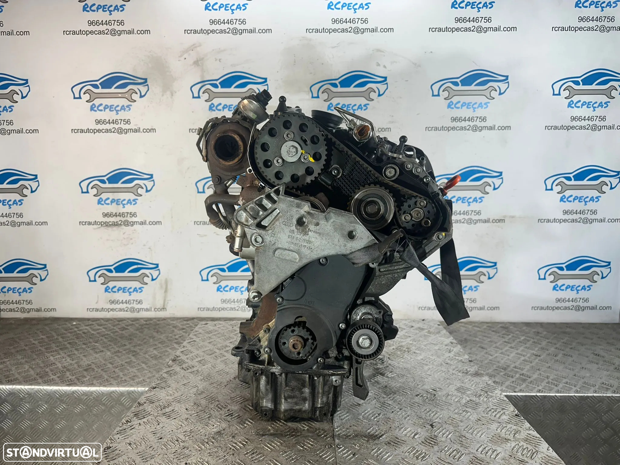 .Motor completo Audi VW Volkswagen Seat 1.6 TDI 105cv CAY - 9