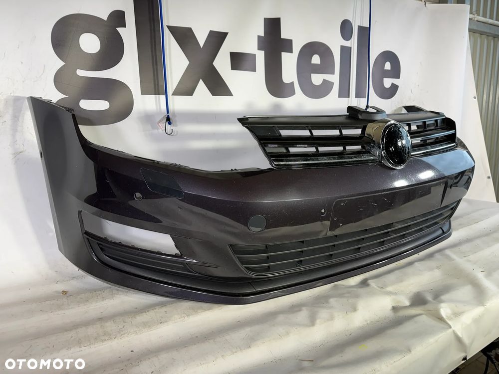 Vw Golf 7 VII 12-17r Zderzak Przód Przedni 6xPDC LI7F Sprysk 5G0807221BN - 4