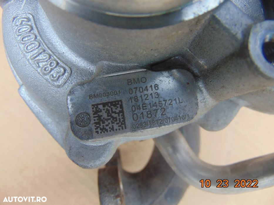 Turbina VW 1.2 tsi tfsi Golf 7 Touran Audi a3 Skoda octavia fabia polo - 2