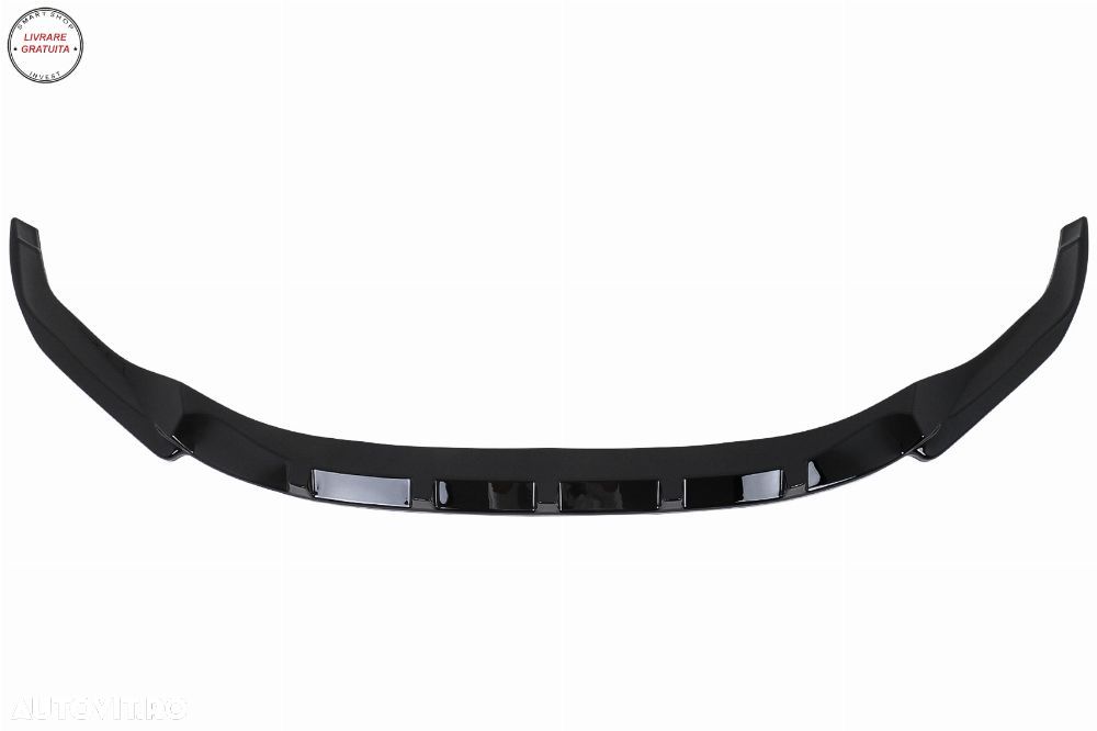 Prelungire Bara Fata VW Tiguan II Mk2 R/R Line Facelift (2020-2024) Negru- livrare gratuita - 5