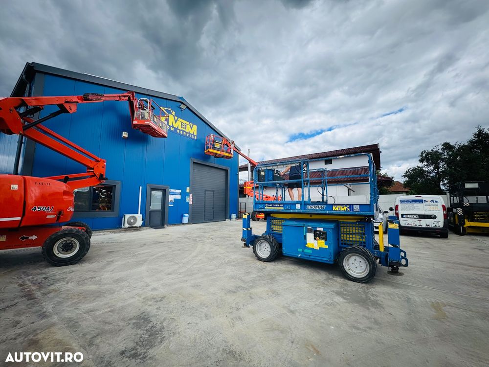 JLG 260MRT vanzare inchiriere nacela diesel cu cale 10 metri ridica 570 kg Valcea Pitesti Sibiu Craiova Tg Jiu Drobeta Turnu Severin - 5